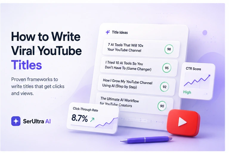 Cover image for How to Write Viral YouTube Titles